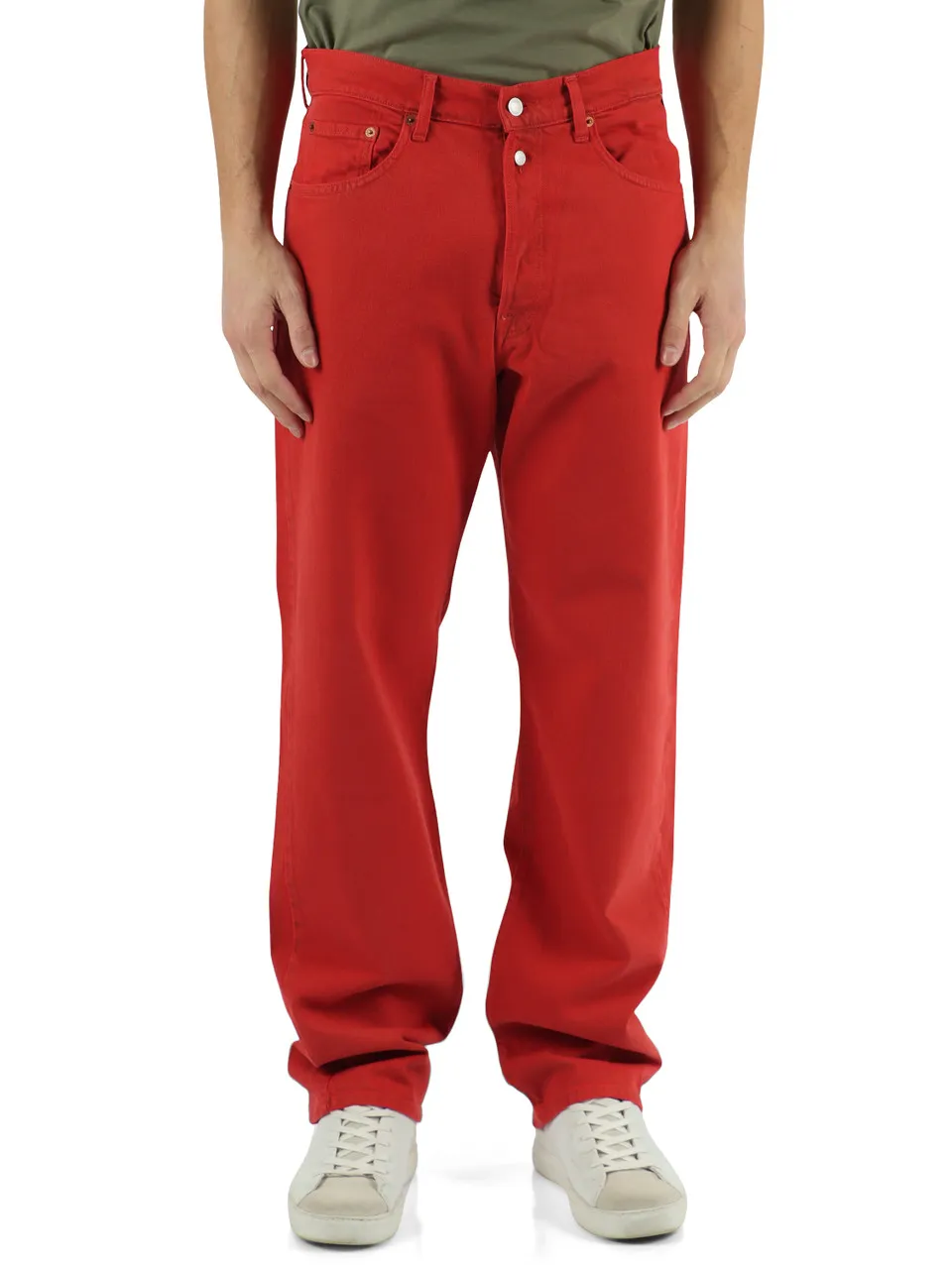 Pantalone jeans cinque tasche M9Z1 Stright Fit